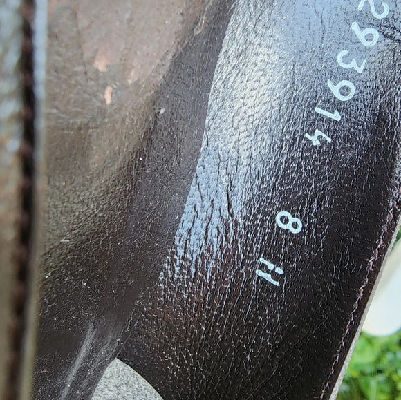 Stuart Weitzman‎ brown bow pumps 8N - Picture 9 of 12